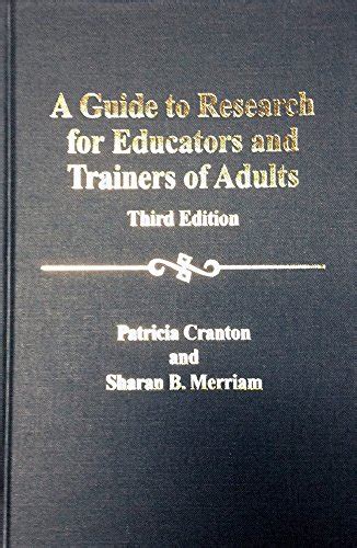 a guide to research for educators and trainers of adults Doc