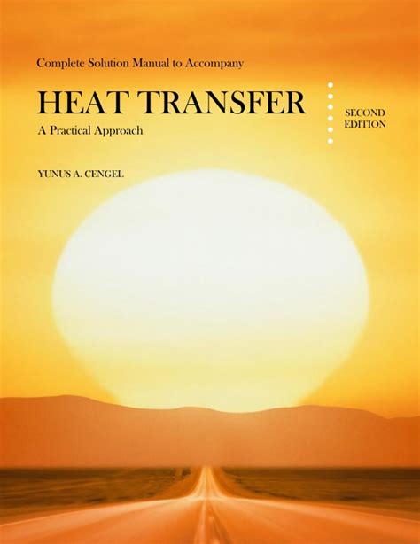 a heat transfer textbook solution manual Reader