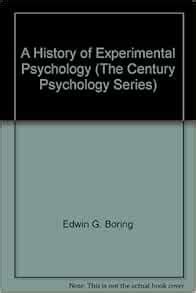 a history of experimental psychology the century psychology series Epub