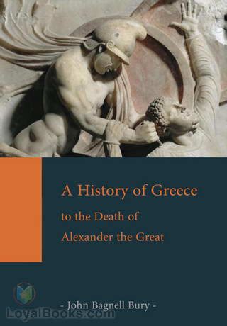 a history of greece to the death of alexander the great Doc