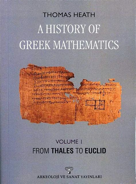 a history of greek mathematics vol 1 from thales to euclid Doc