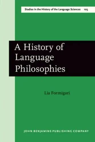 a history of language philosophies Reader