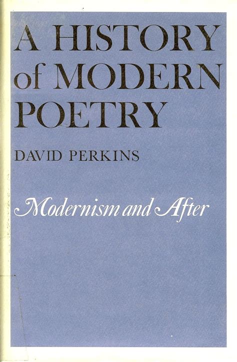 a history of modern poetry volume ii modernism and after Doc