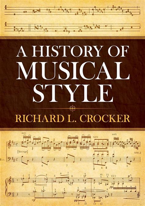 a history of musical style dover books on music PDF