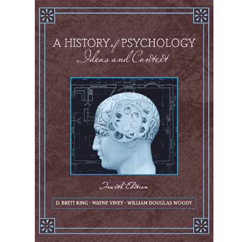 a history of psychology ideas and context Reader