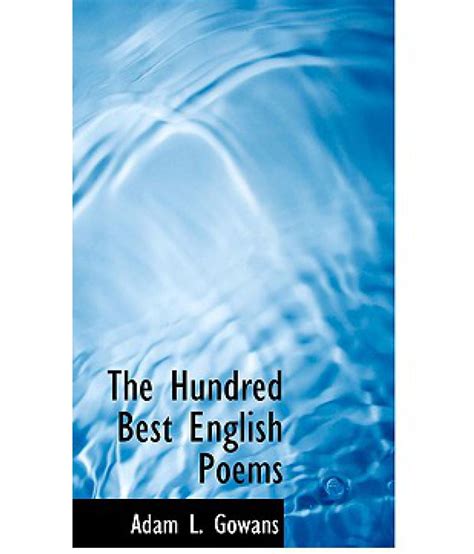 a hundred english poems Epub