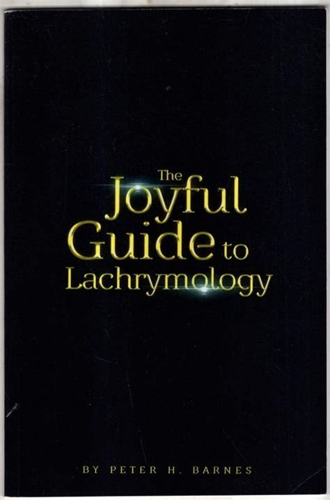 a joyful guide to lachrymology Reader