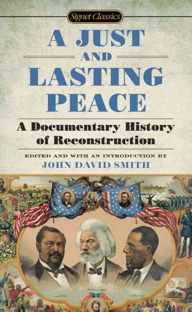 a just and lasting peace a documentary history of reconstruction Epub