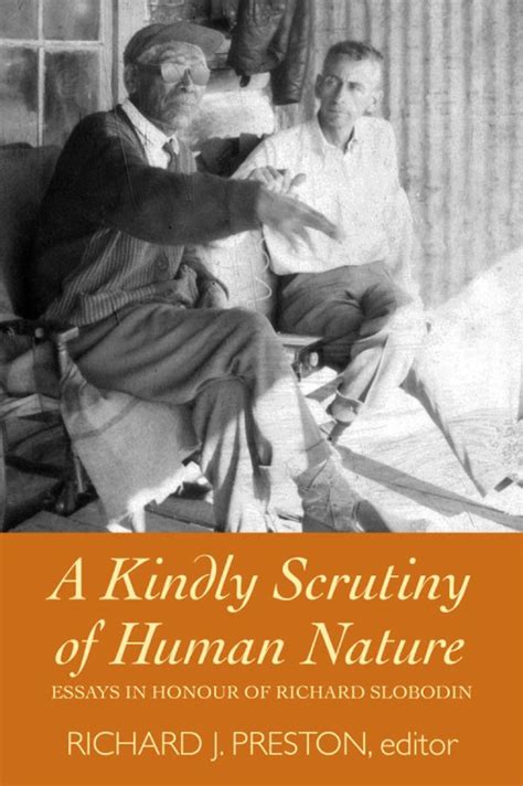 a kindly scrutiny of human nature a kindly scrutiny of human nature Doc