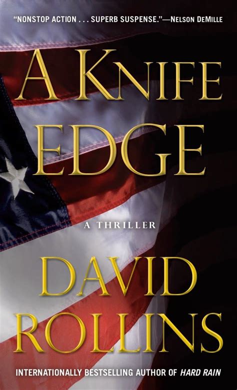 a knife edge a thriller vin cooper Kindle Editon