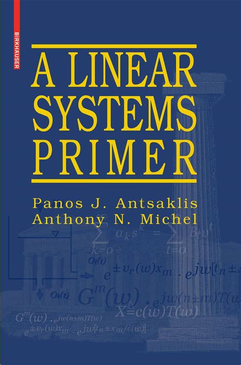 a linear systems primer Kindle Editon