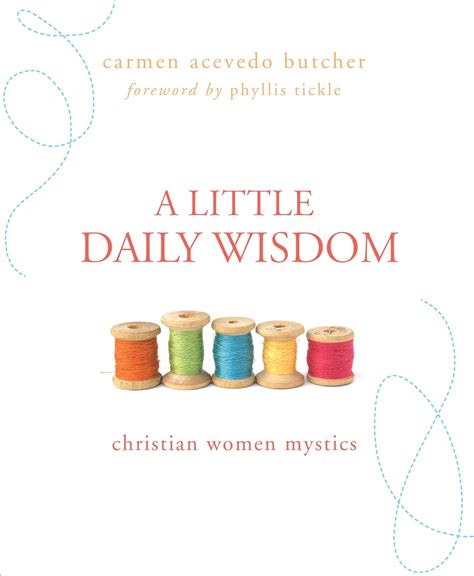 a little daily wisdom christian women mystics PDF