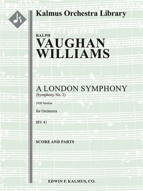 a london symphony in full score Doc