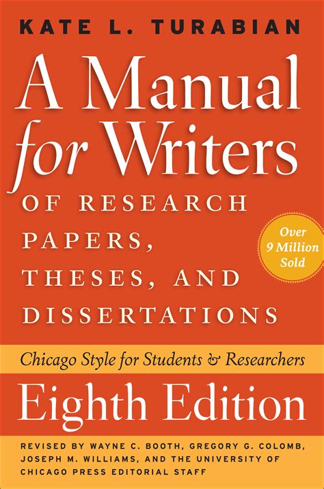 a manual for writers of research papers Doc