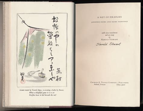 a net of fireflies japanese haiku and haiku paintings Reader