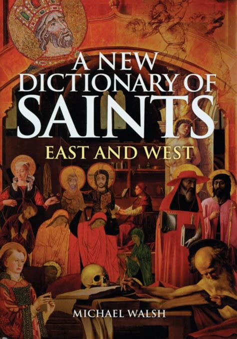 a new dictionary of saints east and west PDF