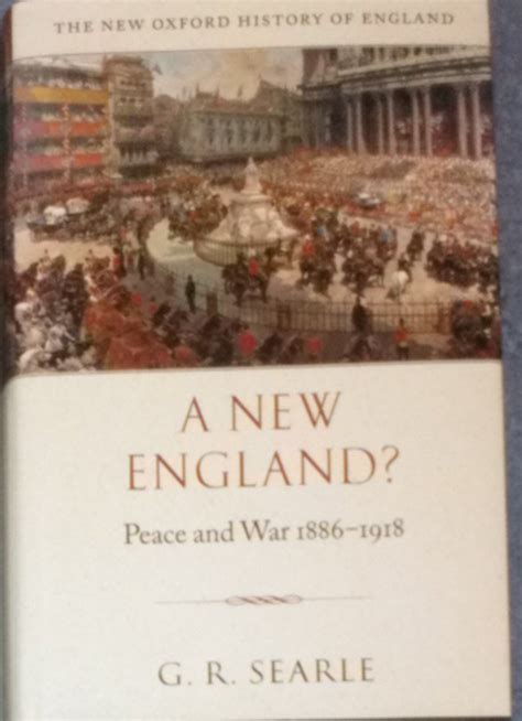 a new england? peace and war 1886 1918 new oxford history of england Doc