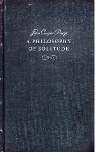 a philosophy of solitude Reader