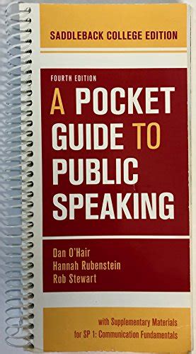 a pocket guide to public speaking 4th edition pdf Epub