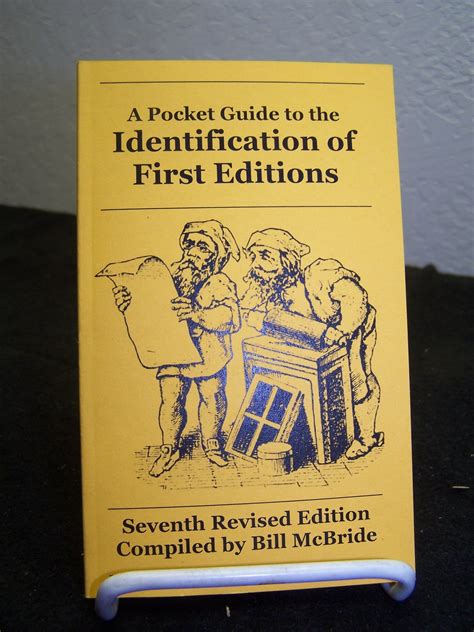 a pocket guide to the identification of first editions Kindle Editon