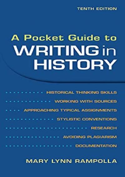a pocket guide to writing in history Doc
