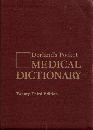 a pocket medical dictionary for nurses and medical students Doc