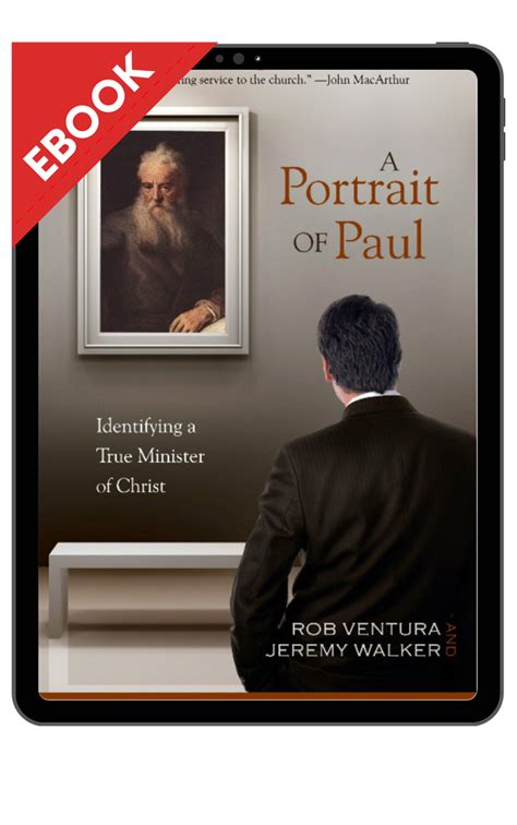 a portrait of paul identifying a true minister of christ Reader