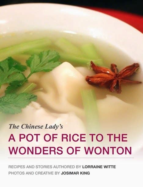 a pot of rice to the wonders of wonton PDF