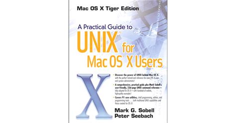a practical guide to unix for mac os x users PDF