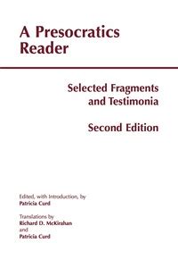 a presocratics reader Reader