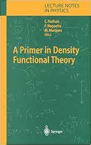 a primer in density functional theory lecture notes in physics v 620 Doc