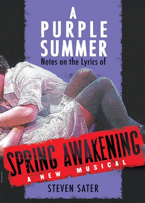 a purple summer notes on the lyrics of spring awakening Kindle Editon