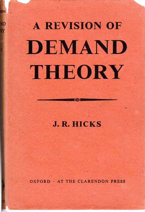 a revision of demand theory free epub Epub