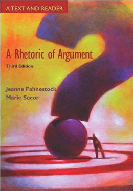a rhetoric of argument 3rd edition pdf PDF