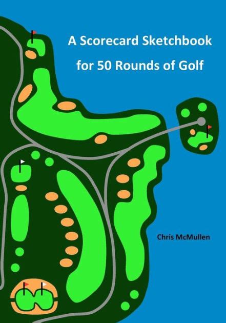 a scorecard sketchbook for 50 rounds of golf Kindle Editon