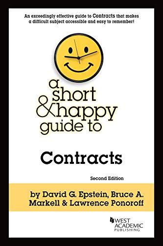 a short and happy guide to contracts short and happy series Epub