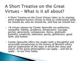 a short treatise on the great virtues Ebook Reader
