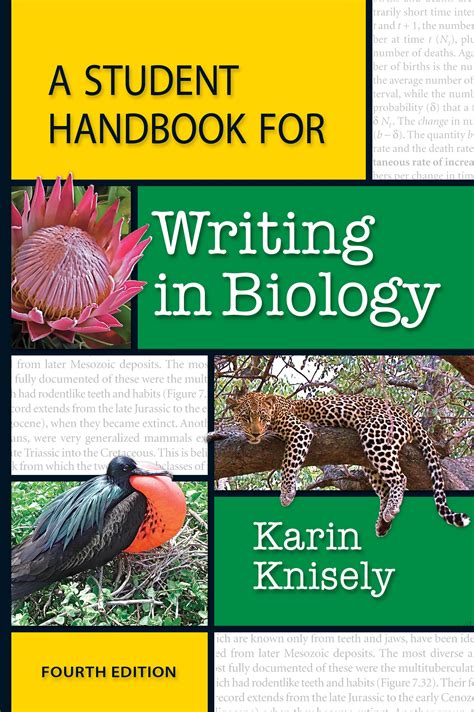 a student handbook for writing in biology PDF