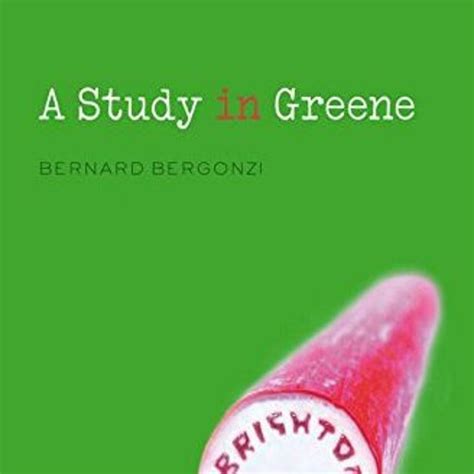 a study in greene graham greene and the art of the novel Reader