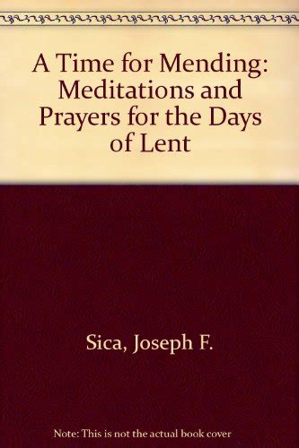 a time for mending daily scripture meditations and prayers Doc