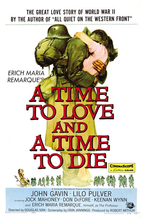a time to love and a time to die a novel Epub