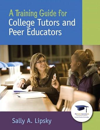 a training guide for college tutors and peer educators Kindle Editon