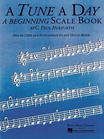 a tune a day violin beginning scales music sales america Reader