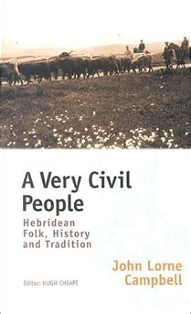 a very civil people hebridean folk history and tradition Doc