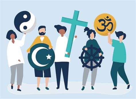 a visual representation of express their religious views