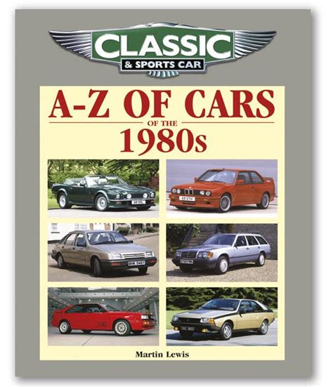 a z of cars of the 1980s Kindle Editon