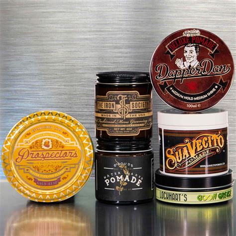 a. Oil-based pomades