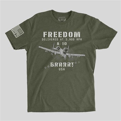 a10 warthog shirt