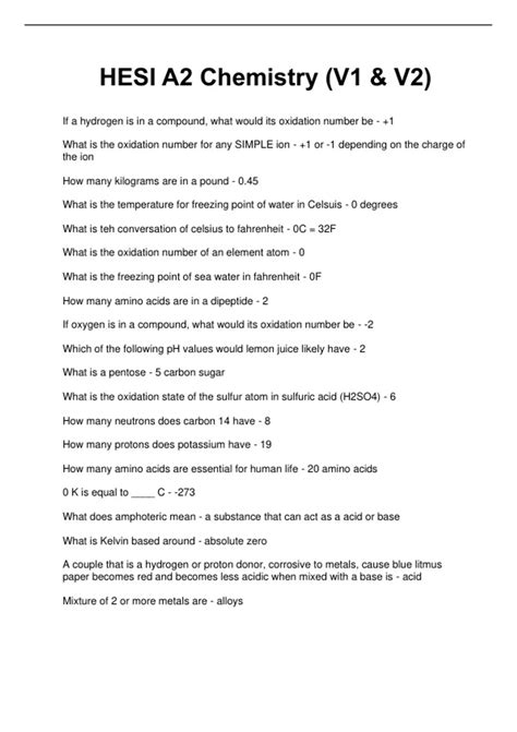 a2 chemistry isa 2014 Kindle Editon