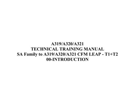 a319 technical training manual PDF